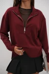 ashley-fermuar-ve-dikis-detayli-bordo-oversize-sweatshirt