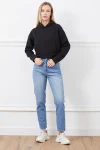 kanguru-cepli-siyah-crop-sweatshirt